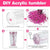 DIY Acrylic tumbler with DIY Lid